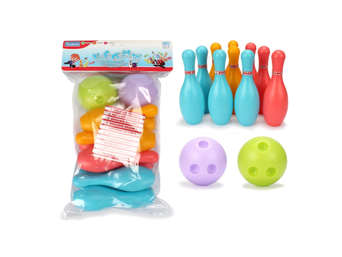 Set De Juguetes De Bolos Para Niños Juegos De Bolos Interior Y Exterior Para Niños Niñas