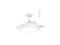 Ventilador Led Dc Vera Mini 920Mm 30W10W 3Cct Dim Blanco CRISTALRECORD