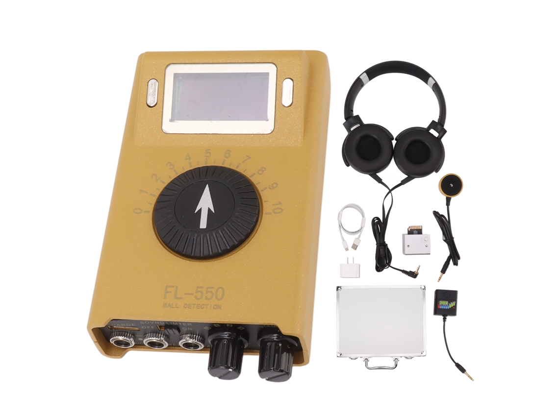 Detector de fugas de agua con alta sensibilidad y sonido claro
