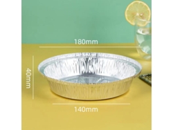 Bandeja de Papel Alumínio para Air Fryer 180Mm30 Un 