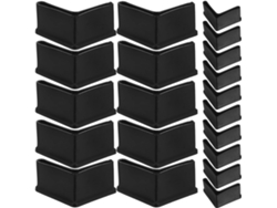 20 Almohadillas Triangulares De 50x50 Mm, Puntas De Goma, Piezas Mm, L