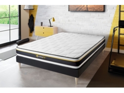 Somier Soft Multiláminas Alta Densidad Células Micro Air SLEEPFIT Negro (140x200)