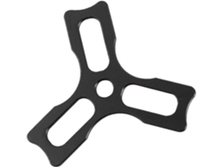 Accesorio Para Trípodes De Telescopio Angeleyes Con Varilla Interior, Eje Central Y Disco Triangular Fijo.