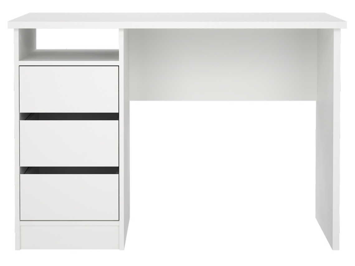 Escritorio TVILUM Function Plus 3 Cajones (Blanco)