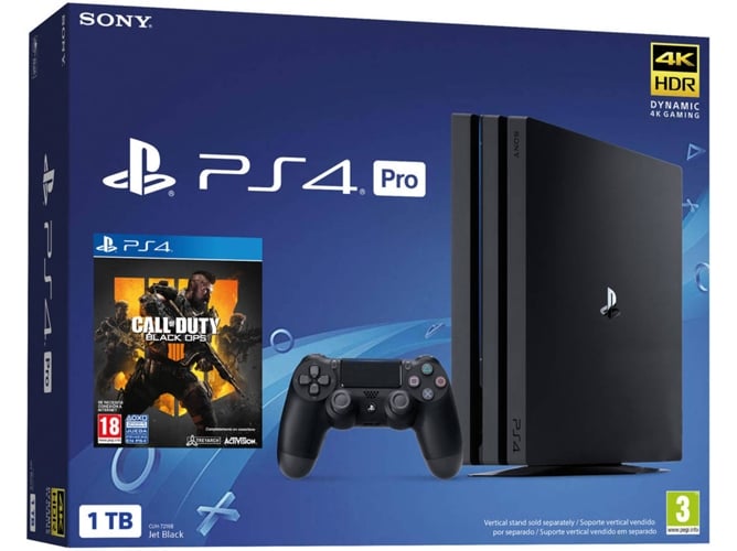 Consola PS4 Pro + Black Ops 4 (1 TB)