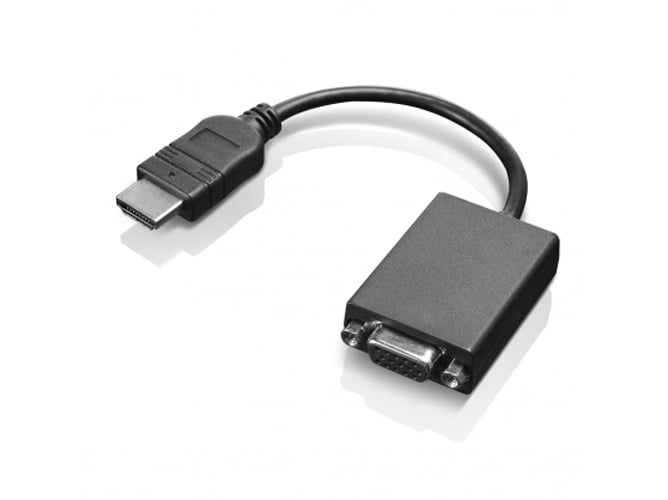 Cable Adaptador LENOVO HDMI / VGA HDMI VGA Negro