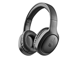 Ngs Artica Tempest Auriculares Bluetooth Over-ear Plegables, 80 H, Batería Extraíble, Negro.