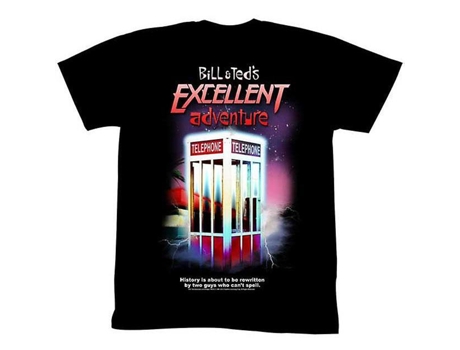 Camiseta ROCKINSTONE GCS de la excelente aventura de Bill y Teds (M)
