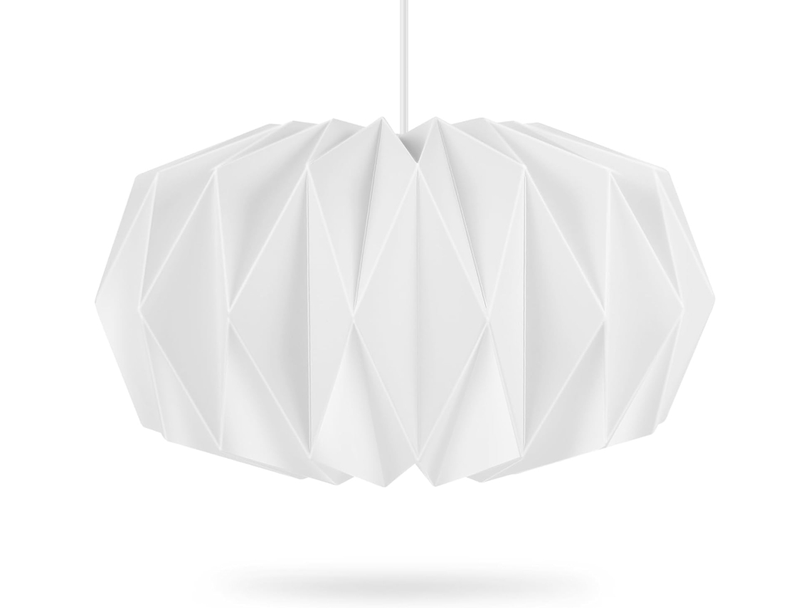 Protector magnético de luz de papel blanco, accesorio fácil de instalar para bombillas LED. SFUSHOS