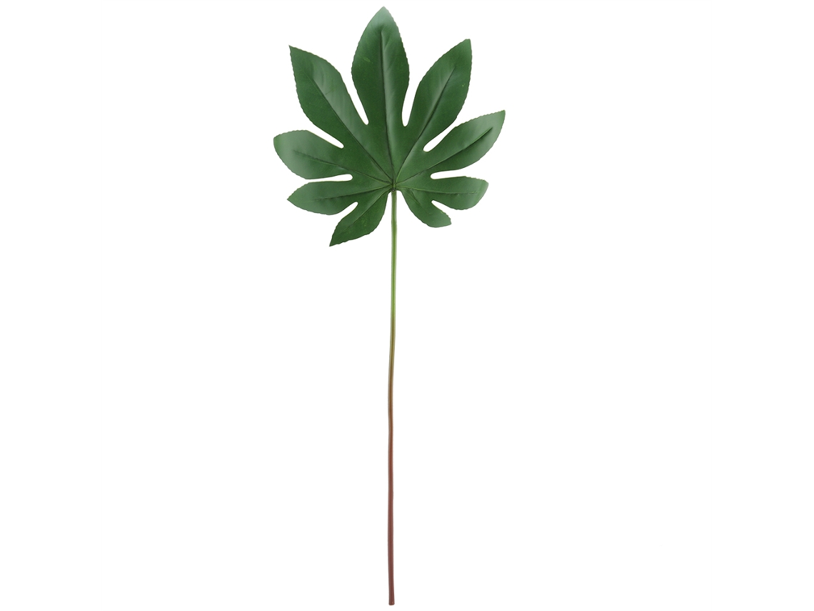 RNEMITERY Planta Artificial Flor Falsa Plástico Hoja Fatsia Japonica Decoración Jardín Boda