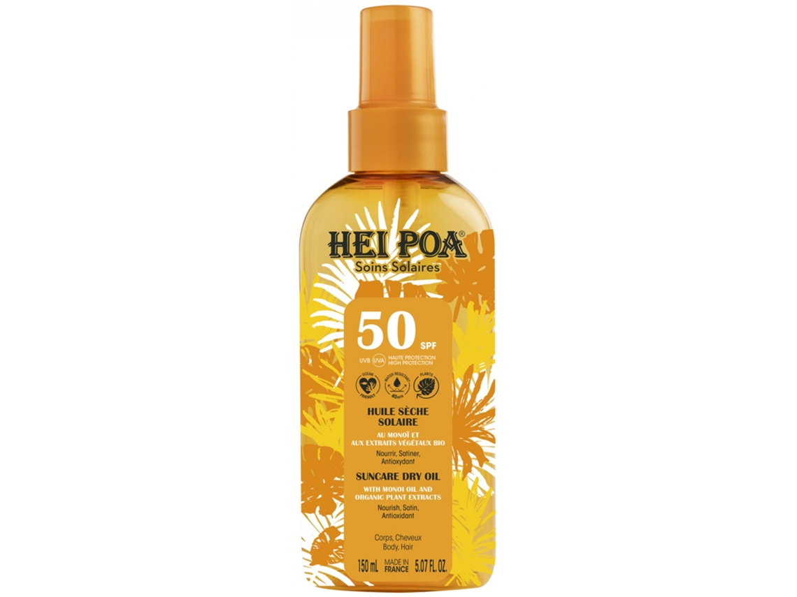 Aceite Solar Secante Spf50 150 Ml HEI POA