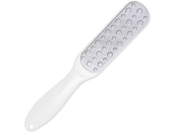 Lima Para Pies De Doble Cara, Para Eliminar Callos Y Piel Muerta, Exfoliante Para Pies (blanco)