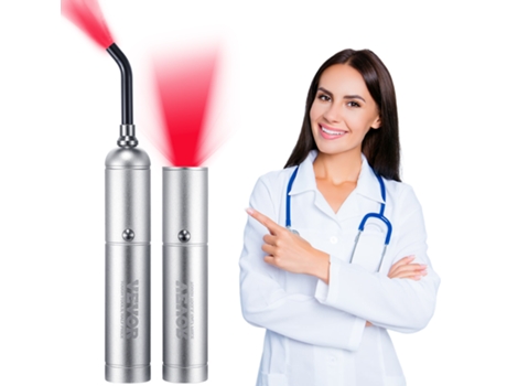 VEVOR Dispositivo de Terapia de Luz Roja Varita de Terapia de Luz Cara Cuerpo