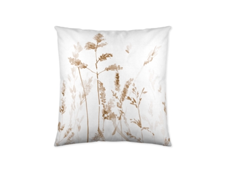 Funda cojín estampado sin relleno 50x50 cm algodón extra suave fabricado en España Rust NATURALS