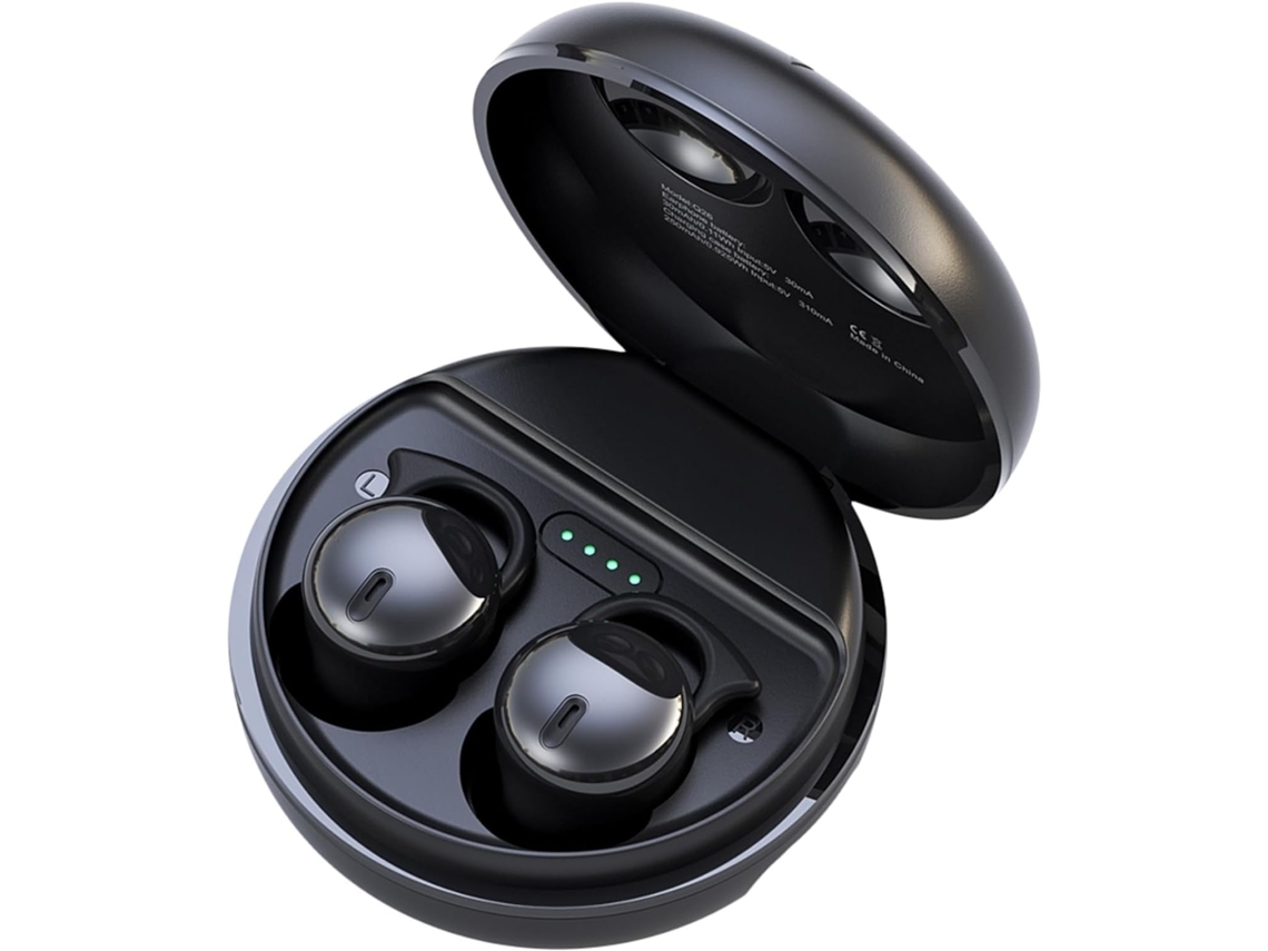 Auriculares Invisibles para Dormir Bluetooth 5.3 Adecuados para Dormir Conducir Caminar Ciclismo Negro YEMAESRE