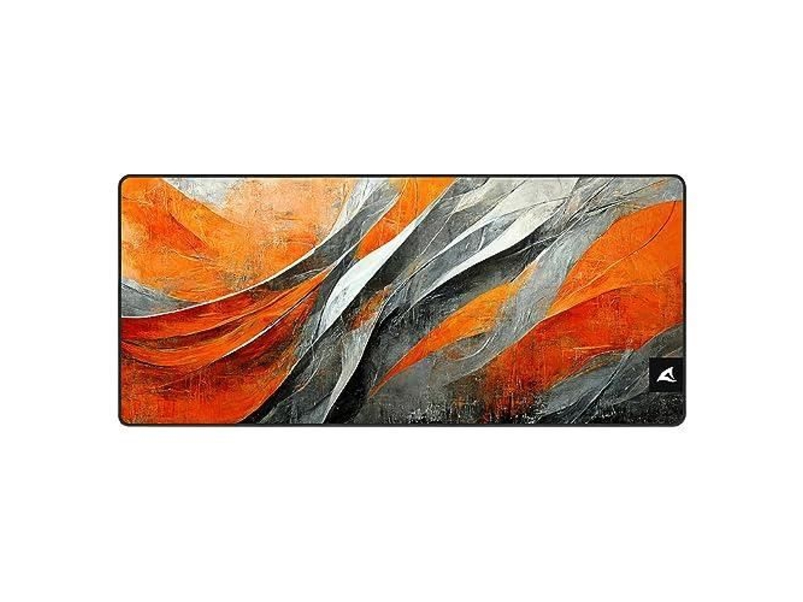 Alfombrilla De Ratón Gaming Naranja/Gris Material: Stoff Naturgummi Skiller Sgp30 Xxl D6