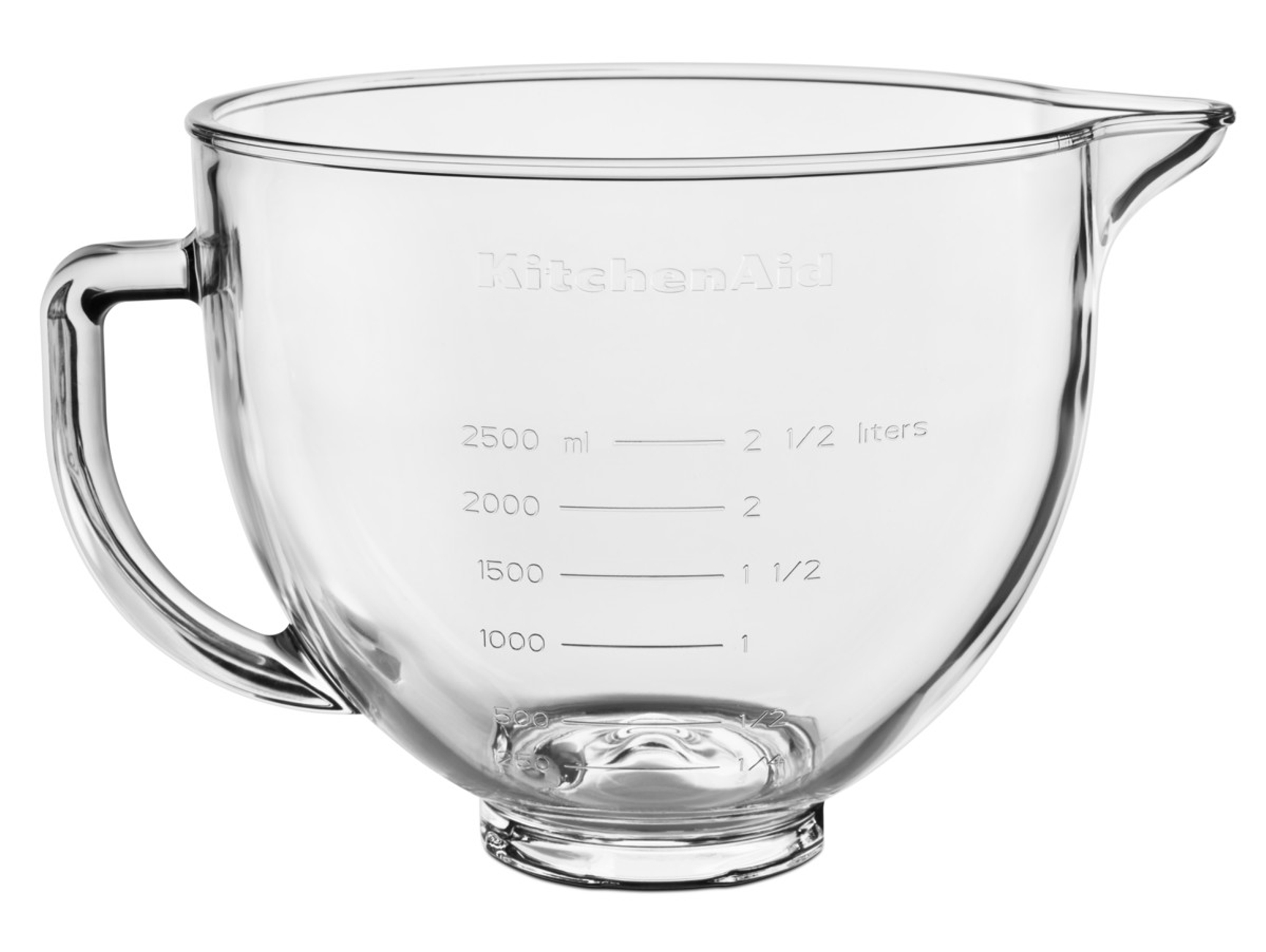 Tazón de VIDRIO KITCHENAID 5KSM5GB de 4,7L