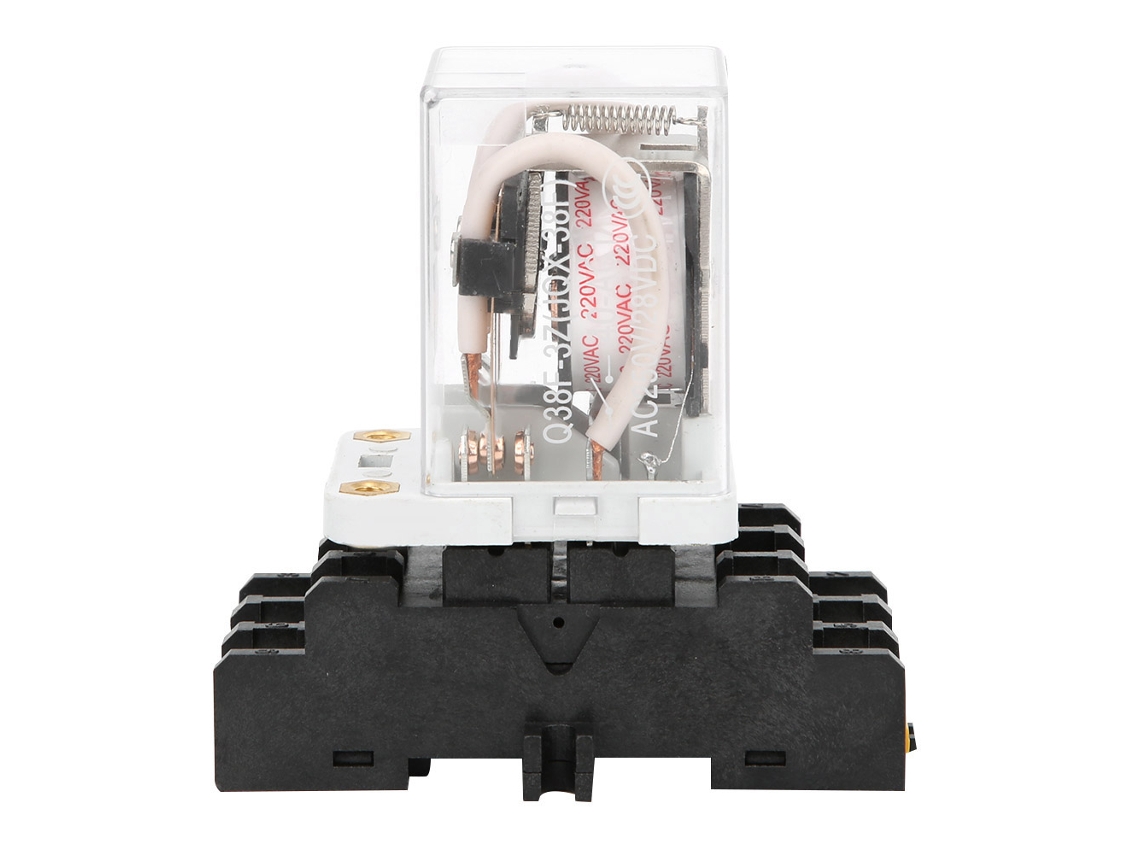 Relé intermedio de alta potencia JQX-38F con contactos de aleación de plata 3Z 3H 3D, 40A AC220V