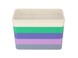 Caja De Almacenamiento Apilable De 5 Niveles Para Piezas De Reloj Con Compartimentos.