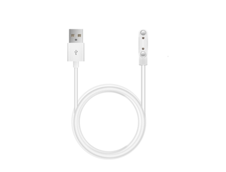 Cable de carga universal para reloj inteligente, Cable de interfaz de succión magnética de 2 pines, 7,62mm