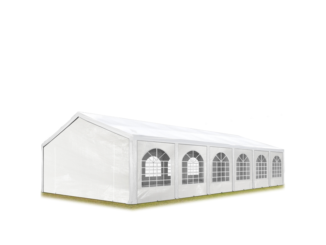 Carpa para fiestas de 6 x 12 m, 450 pies, color blanco, Toolport
