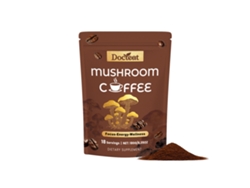 Mezcla de champiñones y café en polvo para iniciar