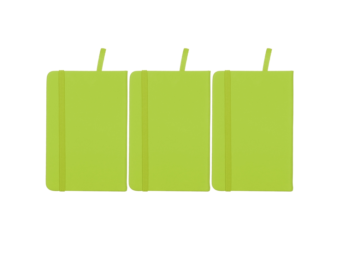 Juego de diario ecológico, cuaderno tamaño A6 para uso diario con esquinas redondeadas, elegante y duradera cubierta de cuero PU para