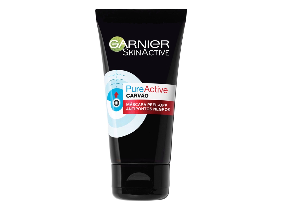 Mascarilla Negra GARNIER Pure Active Carbon Peel-Off Puntos Negros (50 ml)