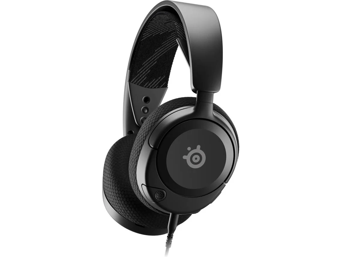 Auriculares Gaming STEELSERIES Arctis Nova 1 B (Over Ear - Microfono - Negro)