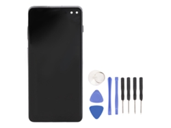 Pantalla De Repuesto Para Galaxy S10 Plus De 6,4 Pulgadas, Digitalizador Táctil, Kit De Montaje Negro.