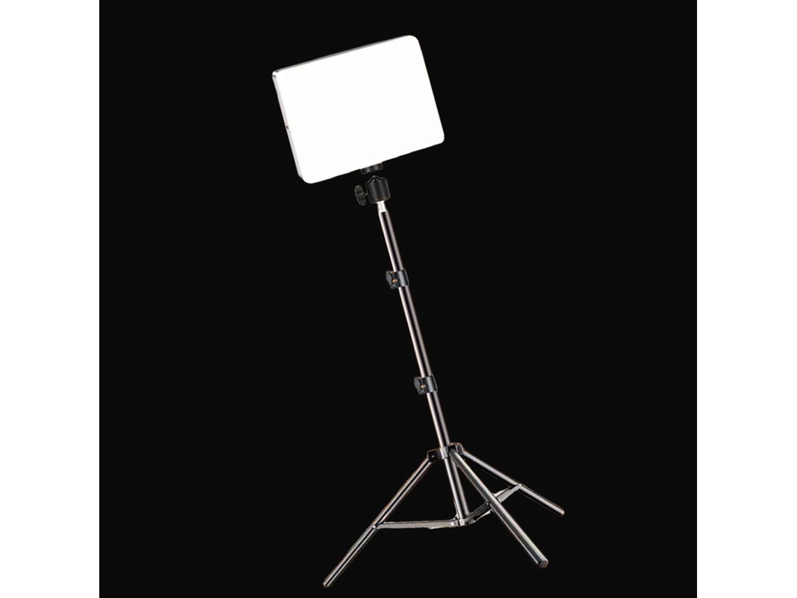 Panel De Luz De Vídeo Led Rgb Y Trípode Para Fotografía, Retransmisiones En Directo E Iluminación De Estudio Fotográfico.
