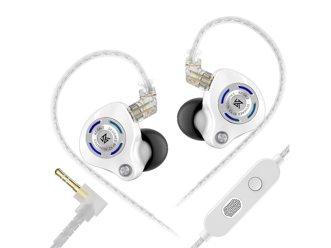 Auriculares Intrauditivos Para Juegos (blancos, 3,5 Mm), Con Graves Metálicos, Diseñados Específicamente Para Deportes Electrónicos.