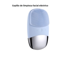 Escova de Limpeza Facial Elétrica Sônica , Dispositivo de Limpeza Facial, Esfoliante, Recarregável, Ipx 7 MDUG (azul)
