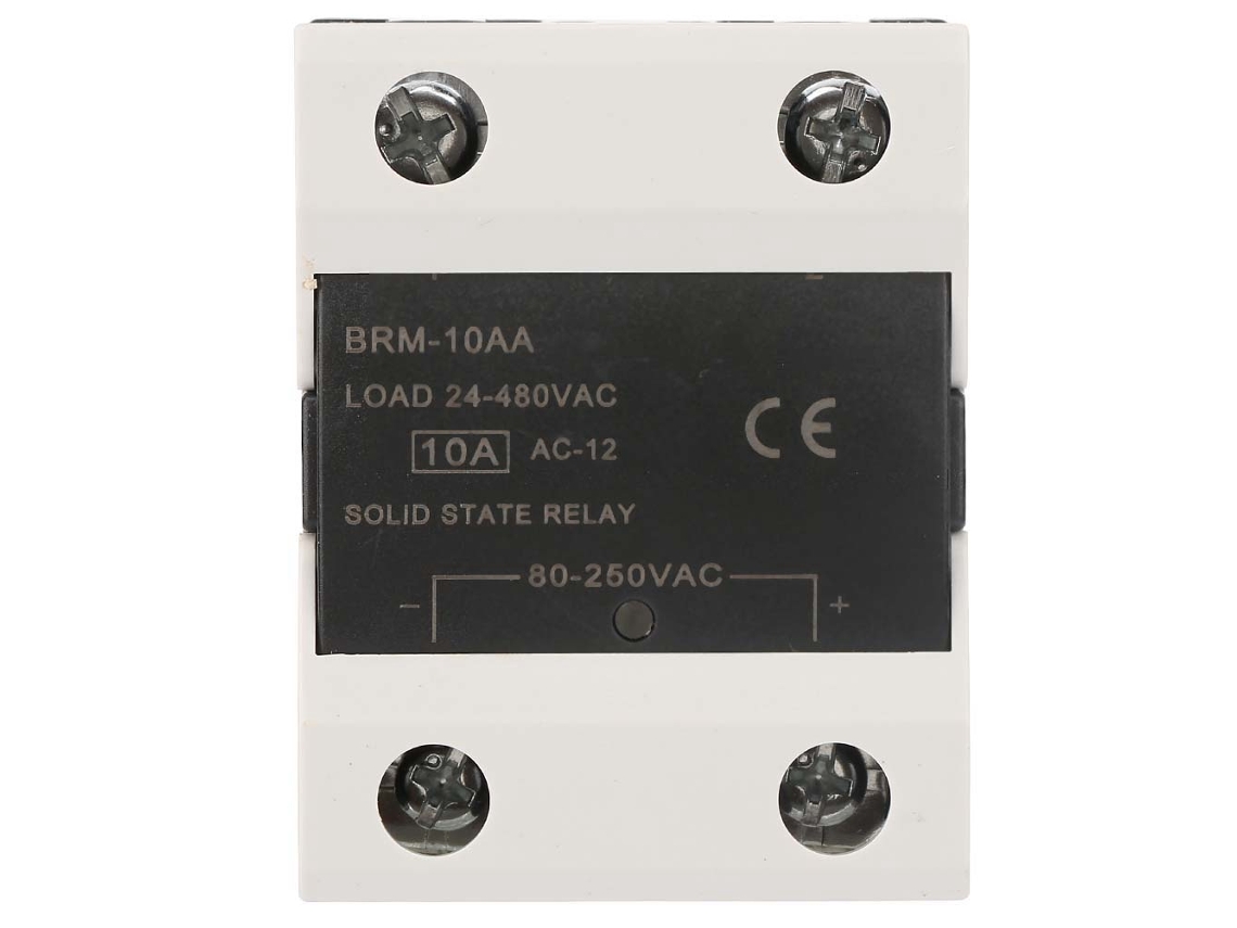 2026velora-relevador De Estado Sólido 24-480vac 40a Para Automatización Industrial Brm-40