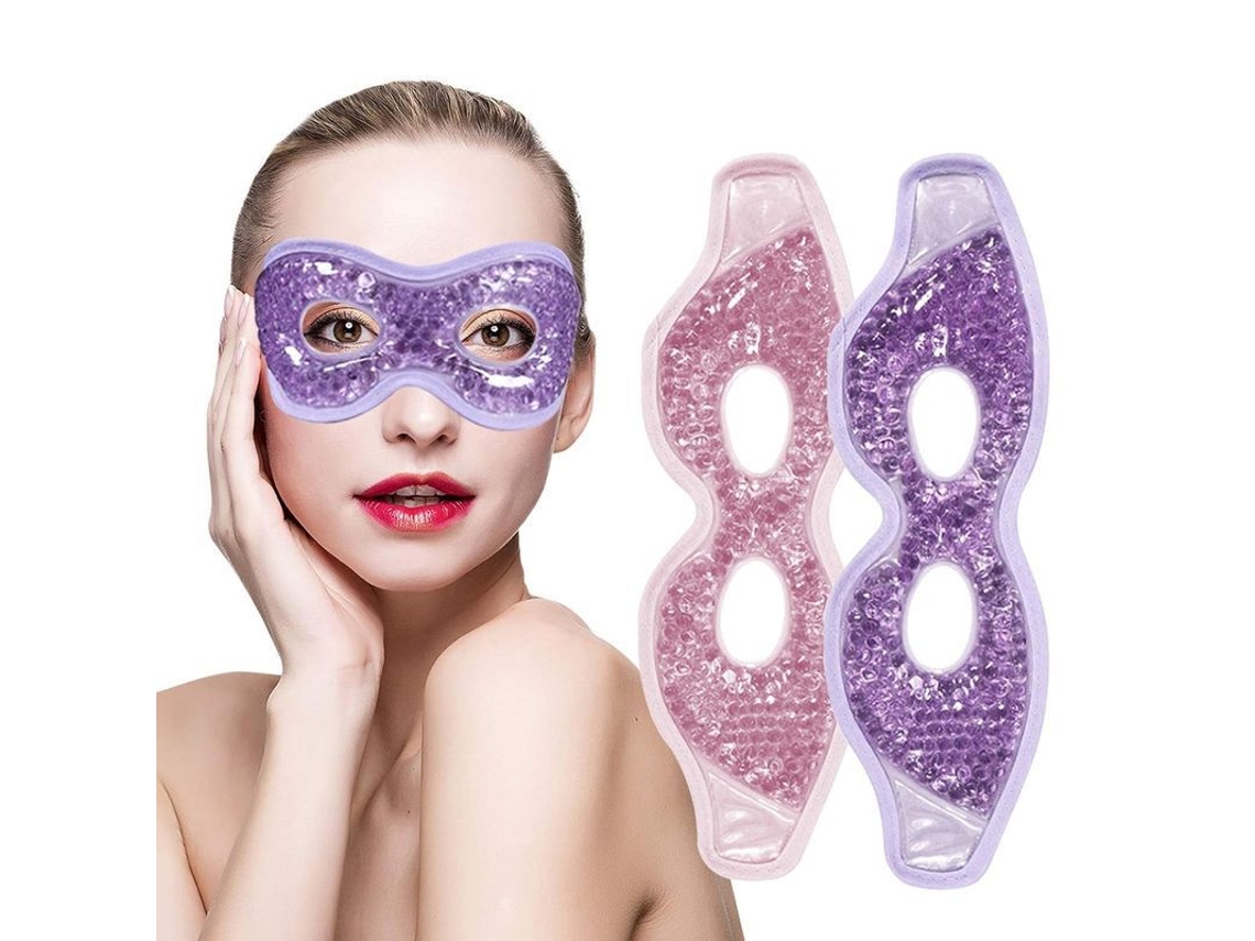 Nueva Mascarilla Ocular Reutilizable De 2 Piezas Con Compresión Fría Y Caliente (modelo 2025)
