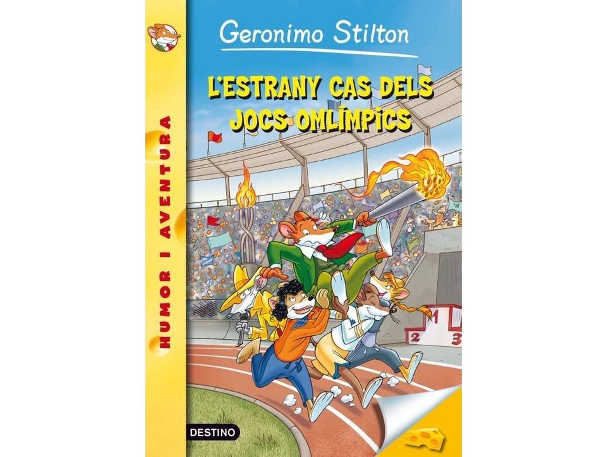 Libro LEstrany Cas Dels Jocs Olímpics de Geronimo Stilton