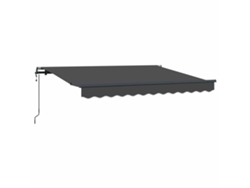 Maison Exclusive - Toldo Retráctil Antracita 300 X 200 Cm Tela