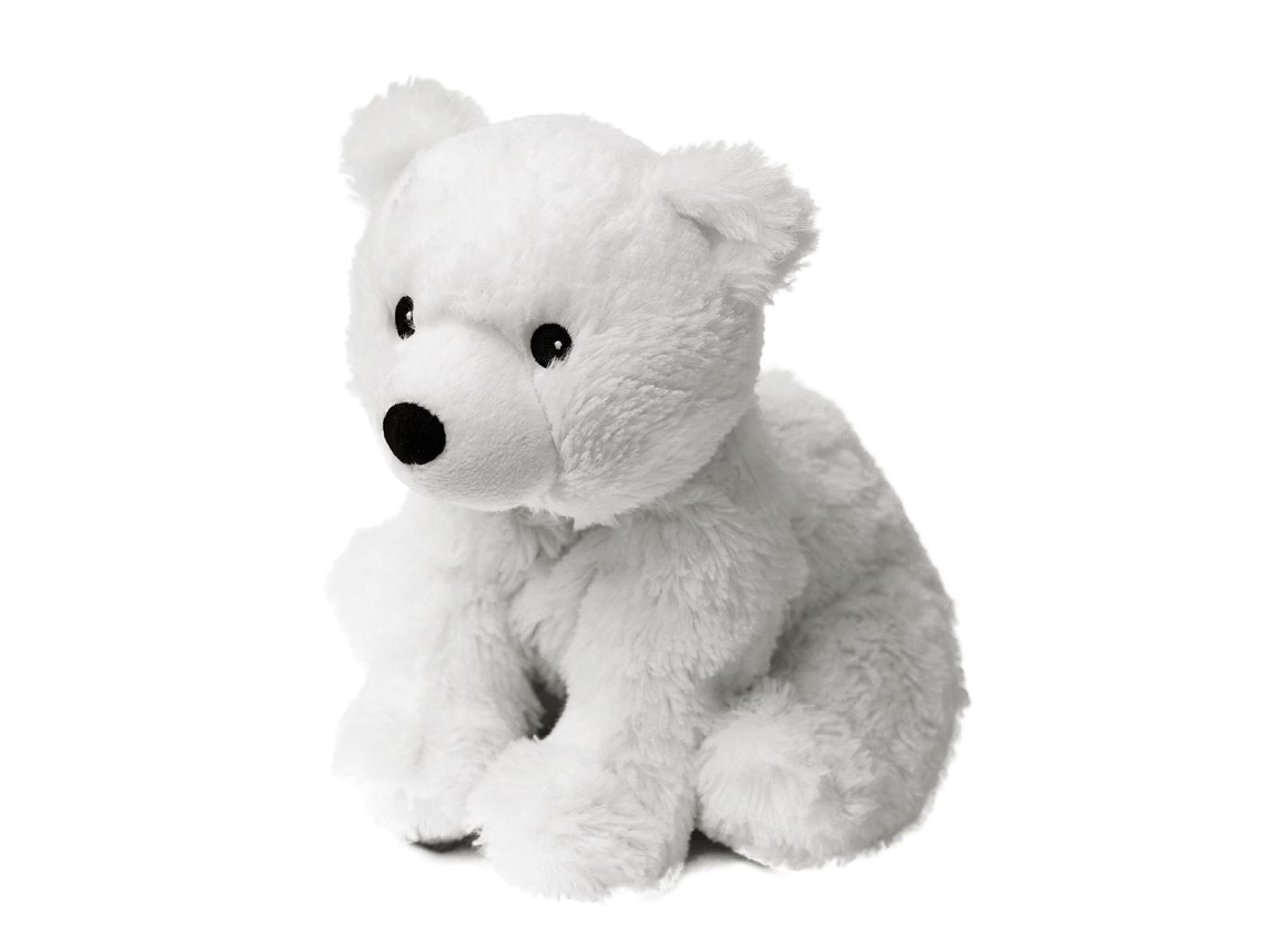 Peluche WARMIES Polar bear hot water bottle plush (Edad Mínima Recomendada: 1 año)