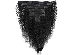Extensiones de cabello humano con clip, 8 piezas, SFUSHOS