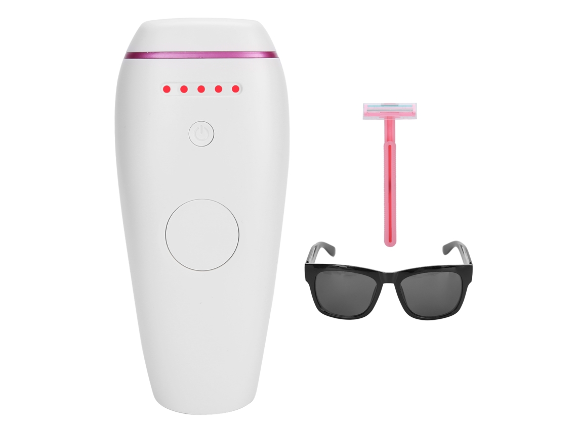 Máquina De Depilación Permanente Ipl 500000 Flash 5 Niveles Painless Dispositivo 100-240v Plug Us