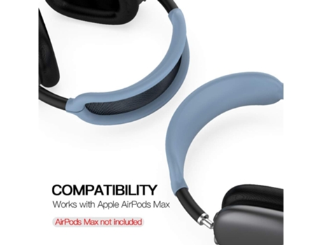 Carcasa SUNMOSTAR para Airpods Max Auriculares Diadema de silicona