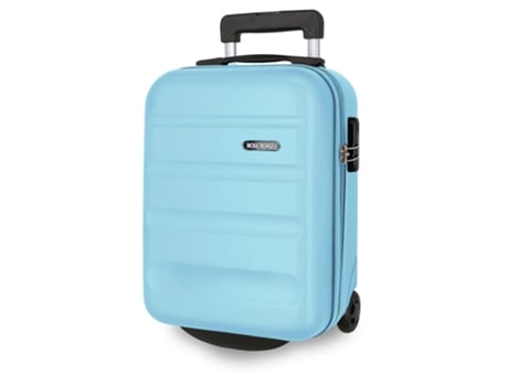 MALETA DE CABINA ROLL ROAD FLEX RÍGIDA 40CM AZUL CIELO