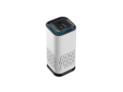 Purificador De Aire Portátil Usb Inteligente, Para Uso Personal Y En Coche, Con Filtro Desodorizante De Aniones Atomizador (blanco)
