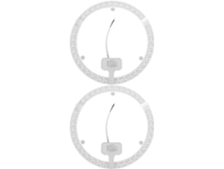 Juego De 2 Luces Led Blancas Para Techo