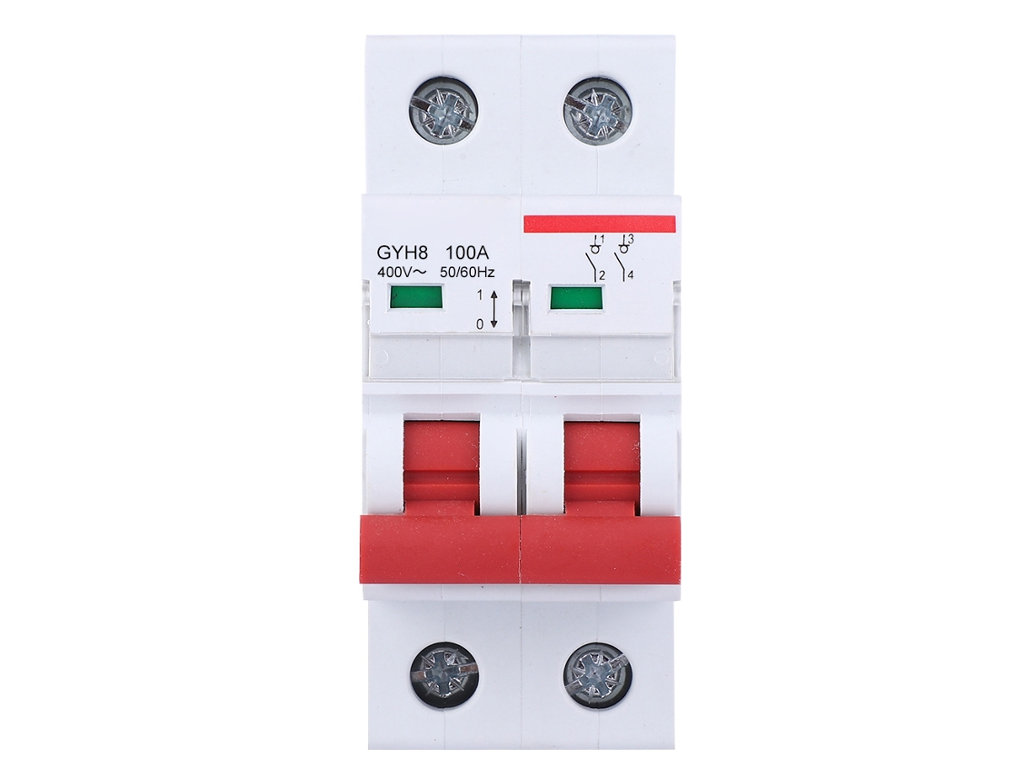 Disyuntor Miniatura De 2 Polos Y 100 A Para Protección De Campo Industrial/comercial 230 V/400 V