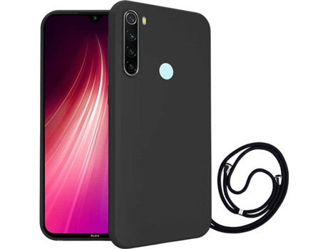 Funda Xiaomi Redmi Note 8 Turtleshell con Cordon Negro