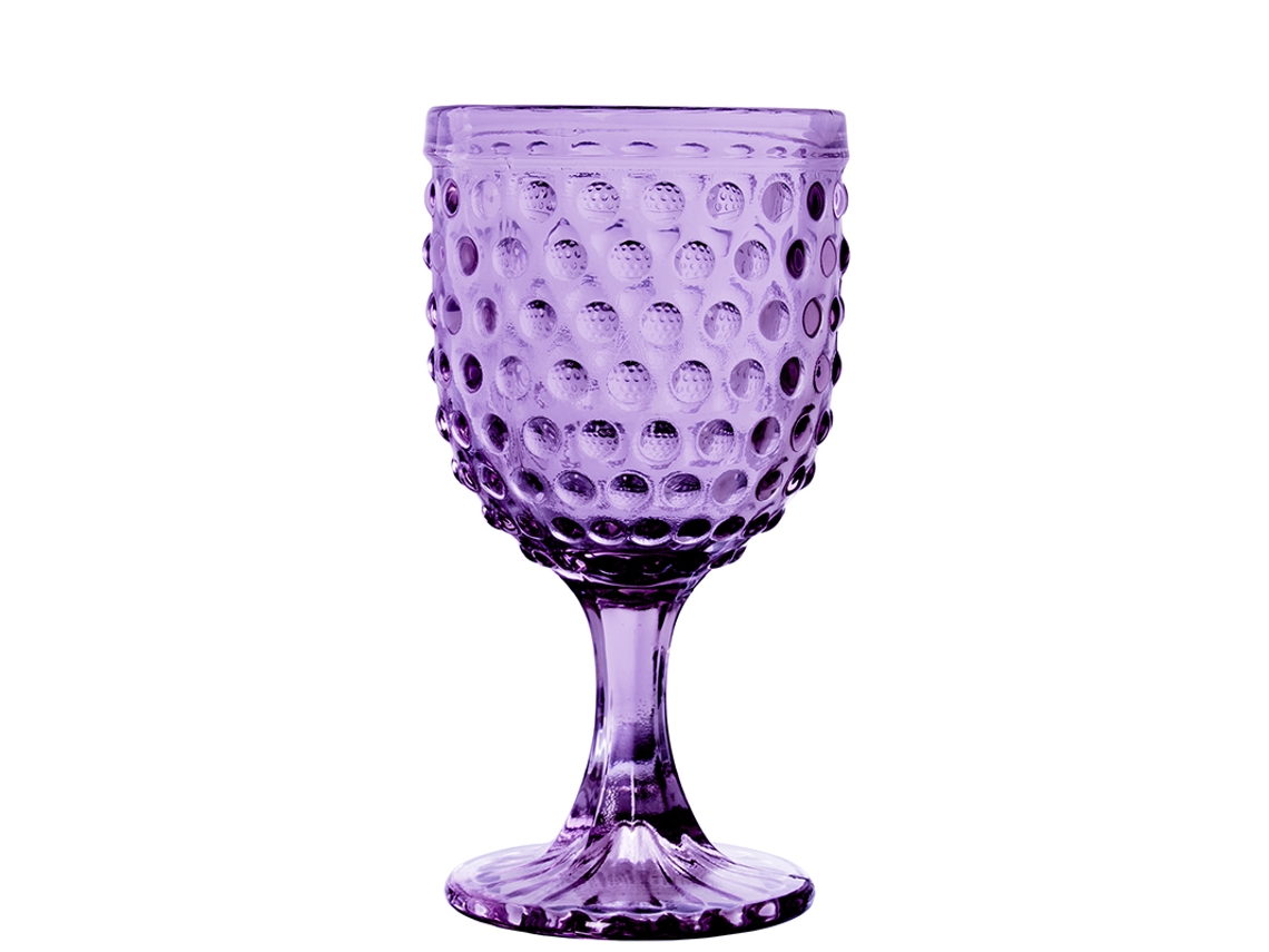 Conjunto de 6 copas violeta DRW