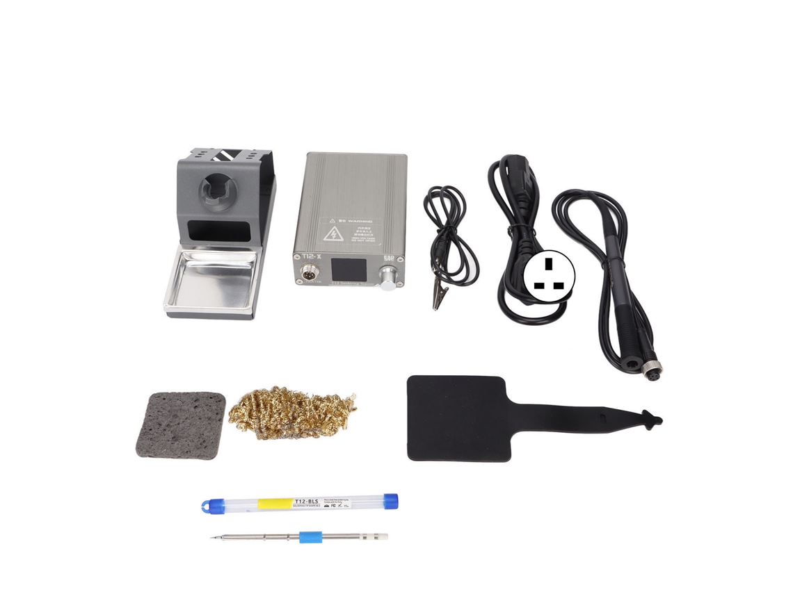 Estación De Soldadura Ajustable De 75 W Con Pantalla Lcd Digital Para Reparaciones Caseras, 100-240 V. Precio En El Reino Unido.
