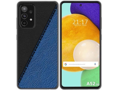 Carcasa Samsung Galaxy A52 / A52 5G / A52s 5G TUMUNDOSMARTPHONE Cuero 02 Multicolor