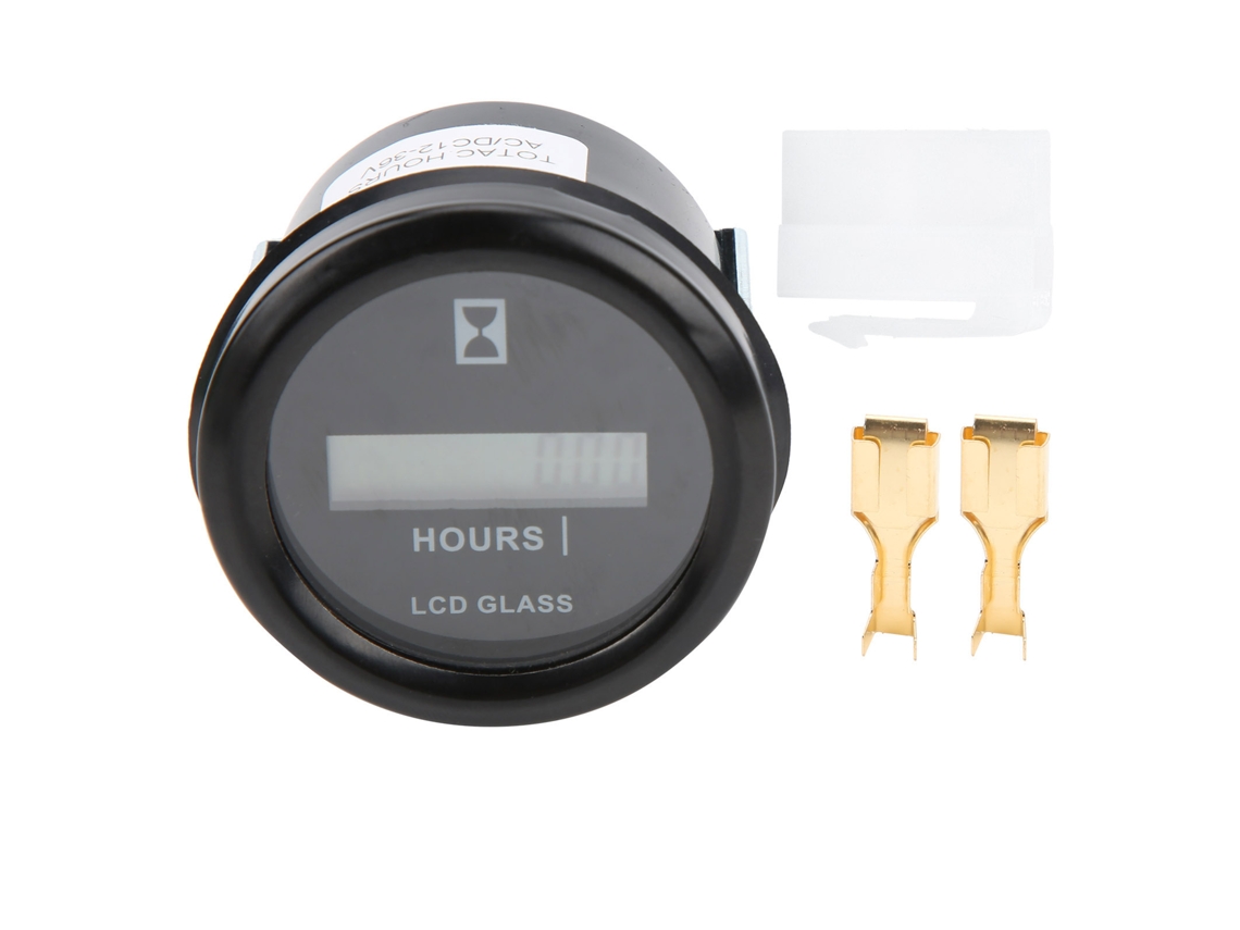 Contador Horario Electrónico Lcd Hx748y, Temporizador De Alta Precisión Para Maquinaria De Construcción Y Automóviles.